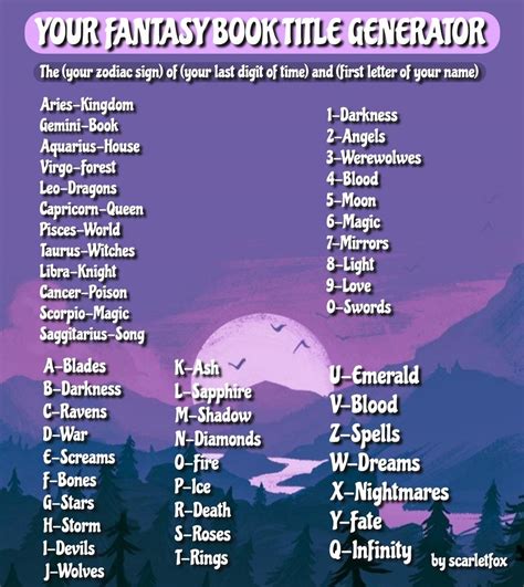 random title generator.